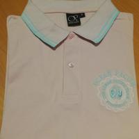 polo uomo rosa manica corta 