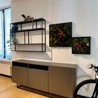 Armadio madia design moderna credenza