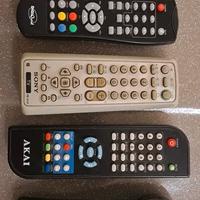 Lotto 4 Telecomandi TV/Decoder AKAI, PHILIPS, DIGI