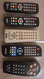 Lotto 4 Telecomandi TV/Decoder AKAI, PHILIPS, DIGI