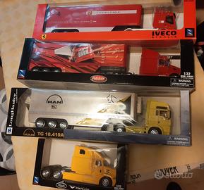 modellini di camion 1:32 nuovi sigillati 