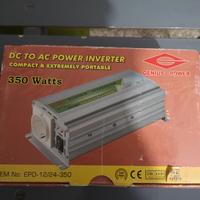 Inverter di potenza da 12/24 volt a 220
