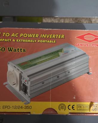 Inverter di potenza da 12/24 volt a 220