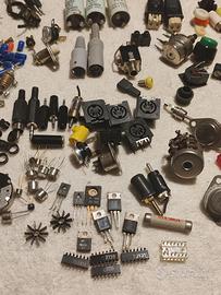 Componenti elettrici 1960 per radio