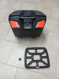 Bauletto moto vintage.