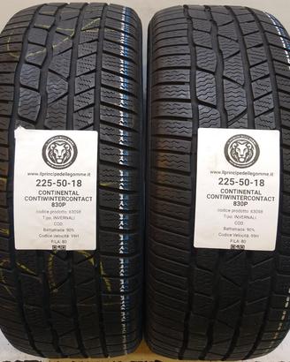 2 GOMME 225 50 18 CONTINENTAL A63098