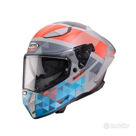 Casco Integrale Caberg Drift Evo 2 Prism Grey-oran