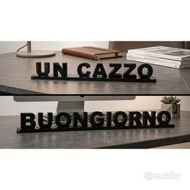 Buongiorno un c***o - gadget scrivania