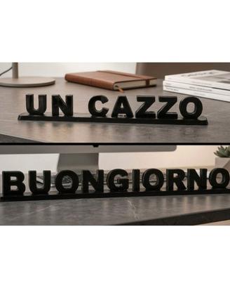 Buongiorno un c***o - gadget scrivania