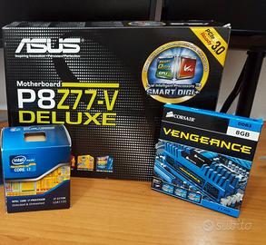 8 Gb RAM DDR3 + scheda madre Z77