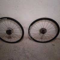 Ruote mavic aksium alluminio complete