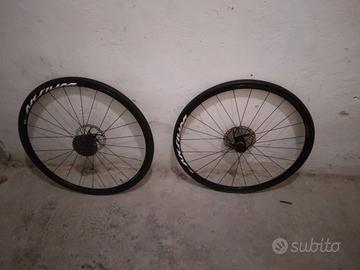 Ruote mavic aksium alluminio complete