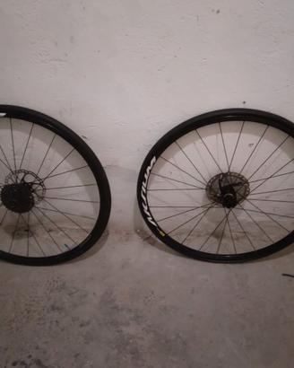 Ruote mavic aksium alluminio