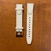 Cinturino Orologio Bianco in pelle 20mm