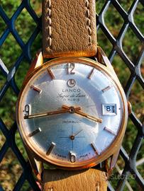 orologio Lanco Super De Luxe vintage