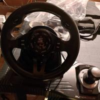 Volante con pedali