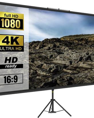 TELO PROIETTORE  4K HD 16/9 70"/177,8 cm