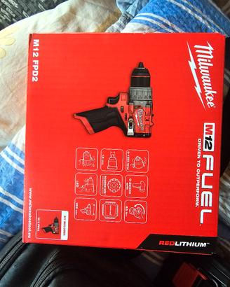 Milwaukee Fpd2 + 1 batteria M12 4ah