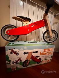 Mini bike in legno