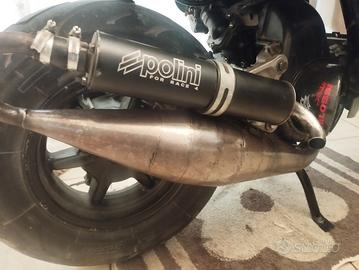 marmitta Polini for race 4 Minarelli verticale 