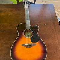 Yamaha FSX820C Brown Sunburst