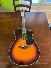 Yamaha FSX820C Brown Sunburst
