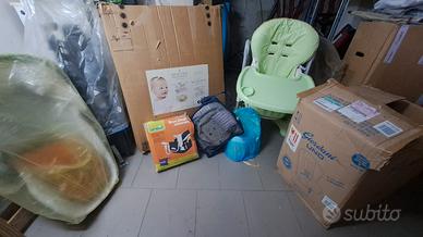 box / trio prenatal / seggiolone /sedia per tavolo