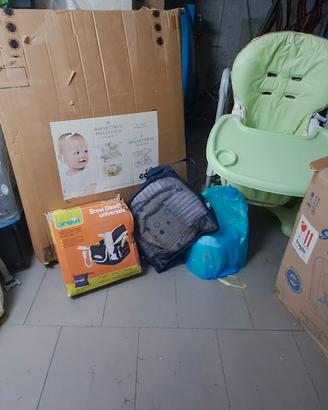 box / trio prenatal / seggiolone /sedia per tavolo