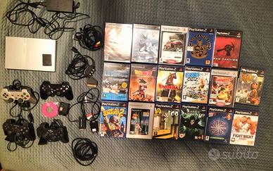 lotto Sony Ps2, 4 gamepad,Hdmi,giochi 
