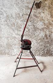 Cesoia a leva taglierina metallo lamiera con banco