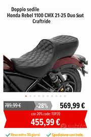 Sella Motea per Honda Rebel 1100