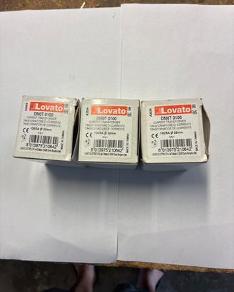 Trasformatore di corrente Lovato art DM0T 0100