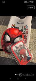 Zaino e astuccio spiderman 