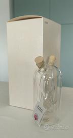 Doppio vetro per olio e aceto