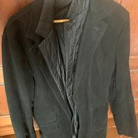Cappotto Aspesi velluti nero tg 52 mai usato