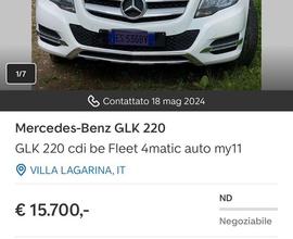 Mercedes GLK 220 CDI 4 MATIC