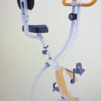 Cyclette ultrasport pieghevole da casa con display