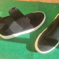 scarpe uomo alte polacchino scamosciate nere