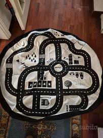 Tappeto/sacco porta giochi