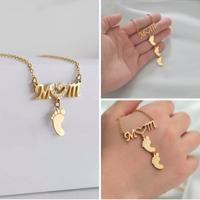 Collana mamma con piedini
