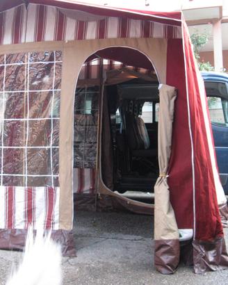 TENDA AUTOPORTANTE PER FURGONI VAN