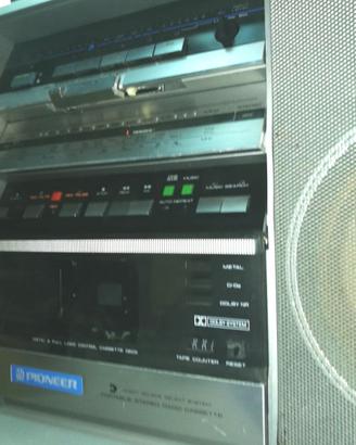 Pioneer sk757l radio cassette anni 80