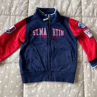 Felpa con zip Polo Club St. Martin 30-36 mesi