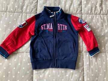 Felpa con zip Polo Club St. Martin 30-36 mesi