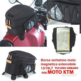 BORSA SERBATOIO MAGNETICA MOTO KTM TUCANO 13/18LT