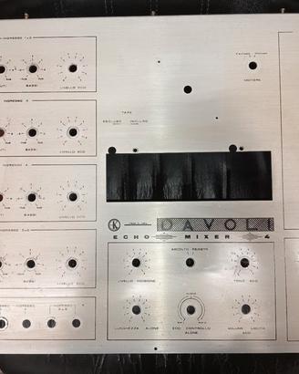 Pannelli comandi Davoli Echo Mixer 4 