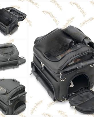 Borsa  per cani medio piccoli per moto saddlemen