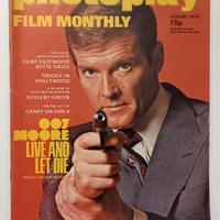ROGER MOORE JAMES BOND 007 Photoplay 1973