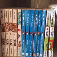 Manga One Piece e Dragon Ball 13 volumi