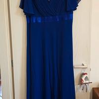 Abito da cerimonia blu reale tg.54 (3XL)
